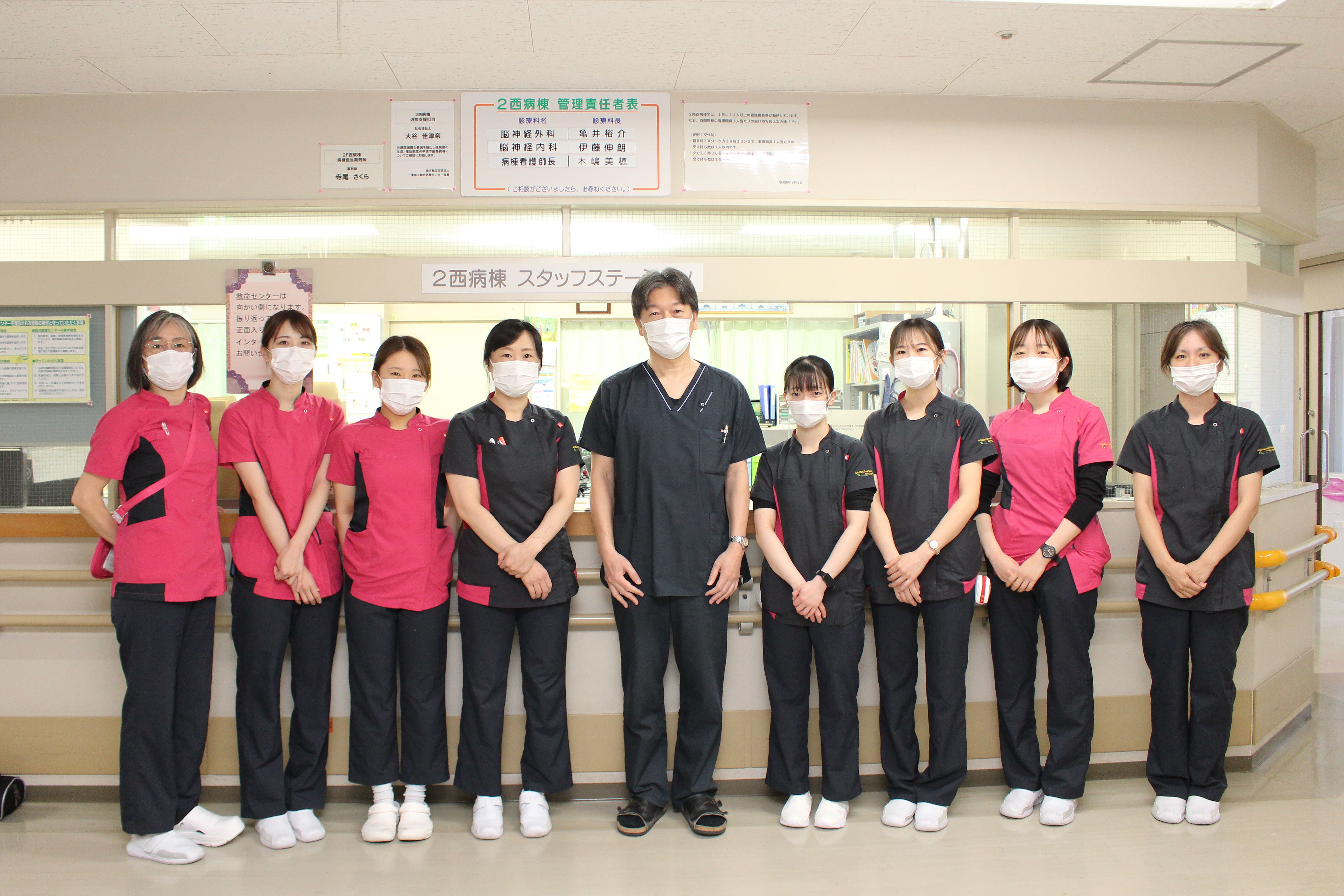 2階西病棟集合写真